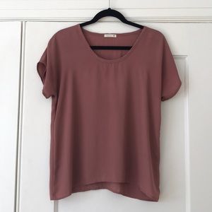 Short sleeve blouse